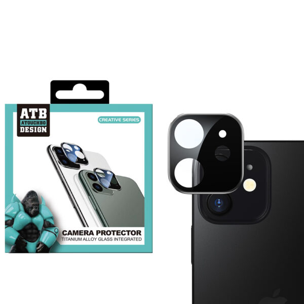 Titanium + Tempered Glass Camera Lens Protector iPhone 12 Mini