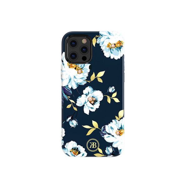 Flower BackCover iPhone 12/12 Pro 6.1'' Gardenia