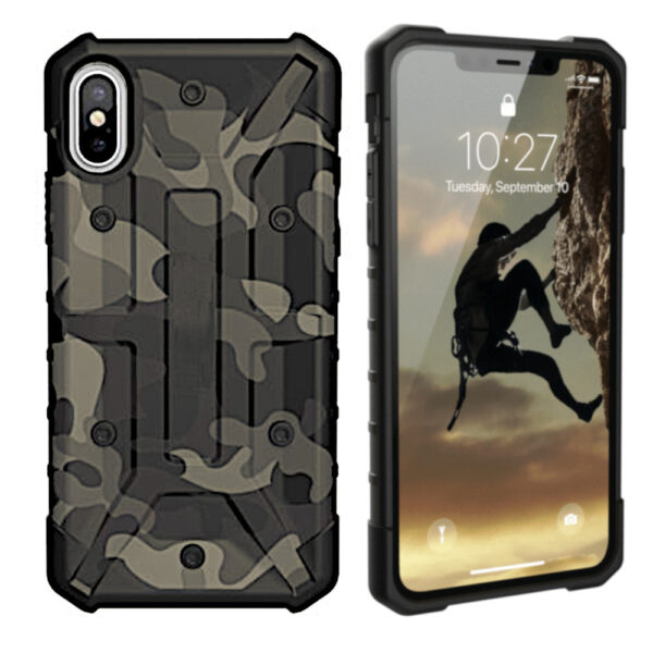 Shockproof Army iPhone Xs Max Groen