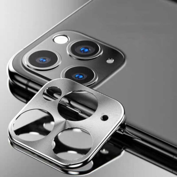 Metal Camera Lens Protector iPhone 11 Pro (5.8)/11 Pro Max (6.5) Zilver