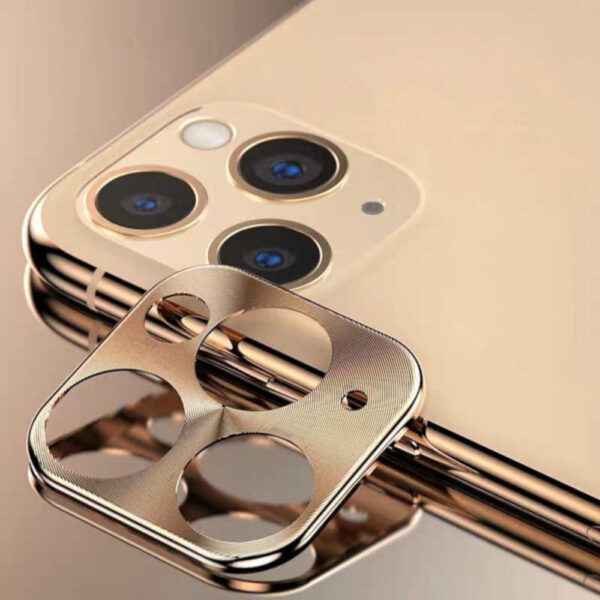 Metal Camera Lens Protector iPhone 11 Pro (5.8)/11 Pro Max (6.5) Goud