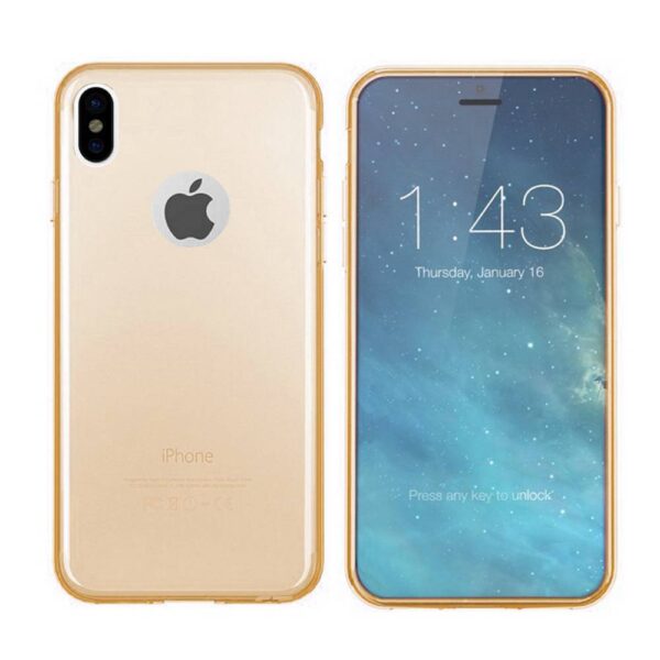 CoolSkin3T iPhone X/Xs Tr. Goud